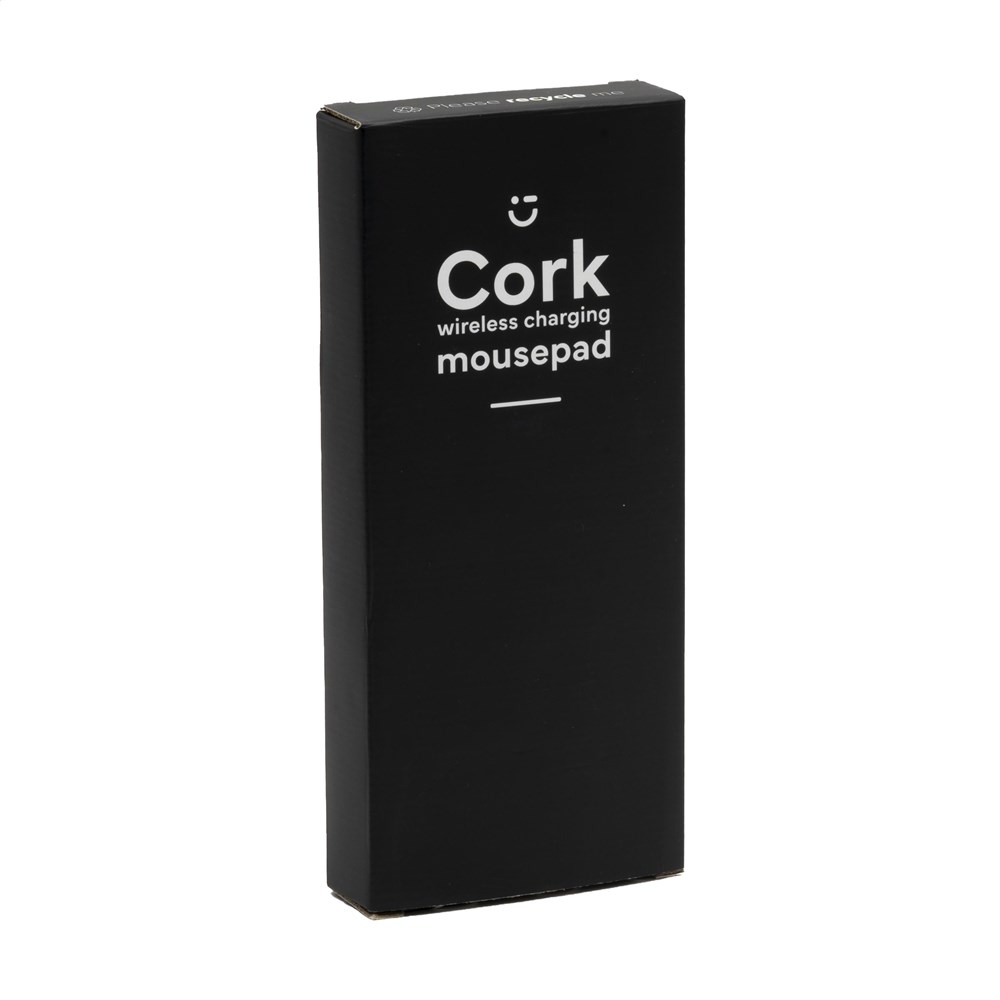 Cork Wireless Charging Mousepad Cork Wireless Charging Mousepad