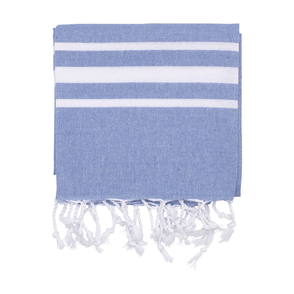 Oxious Hammam Towels - Vibe Luxury white stripe