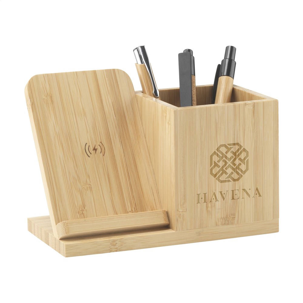 Bamboo Boss 15W FSC-100% stand/pen holder