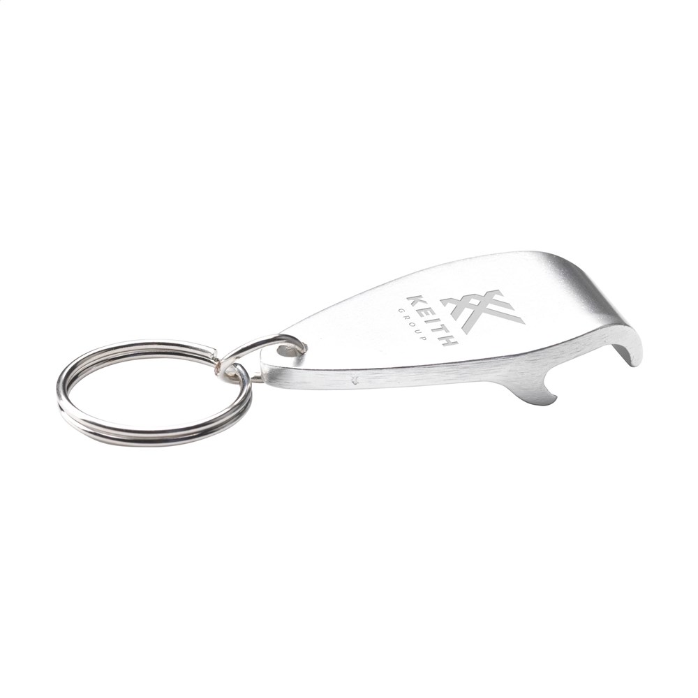 Carrera Recycled Alu Opener / keyring - silver