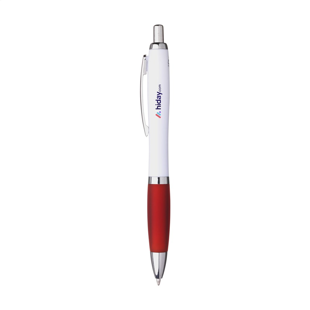 Athos Trans GRS Recycled ABS pen - red
