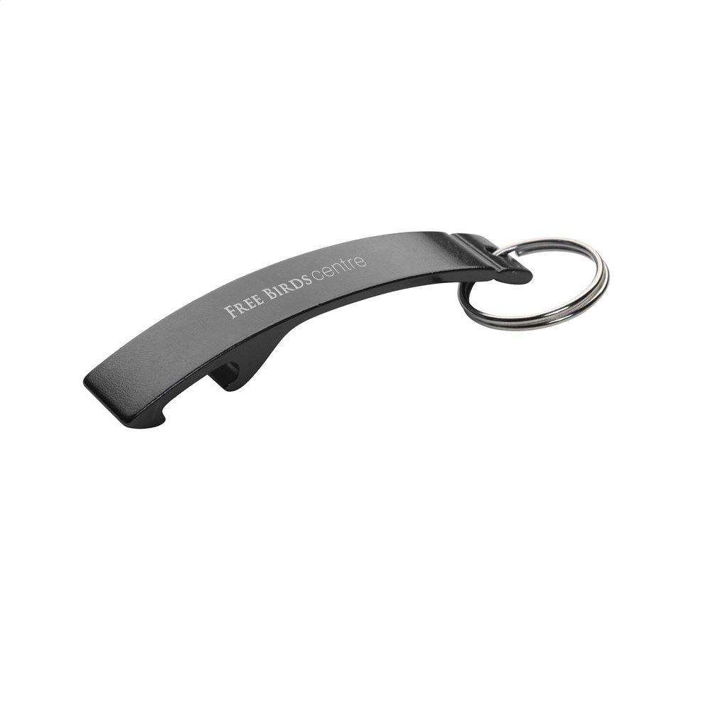 Alu Opener keyring - black