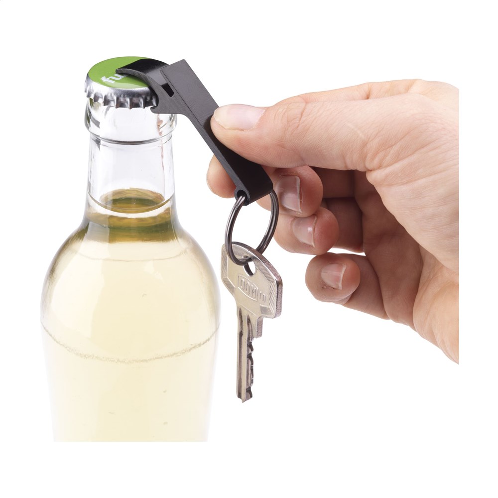 Opener GRS Recycled Aluminium keyring
