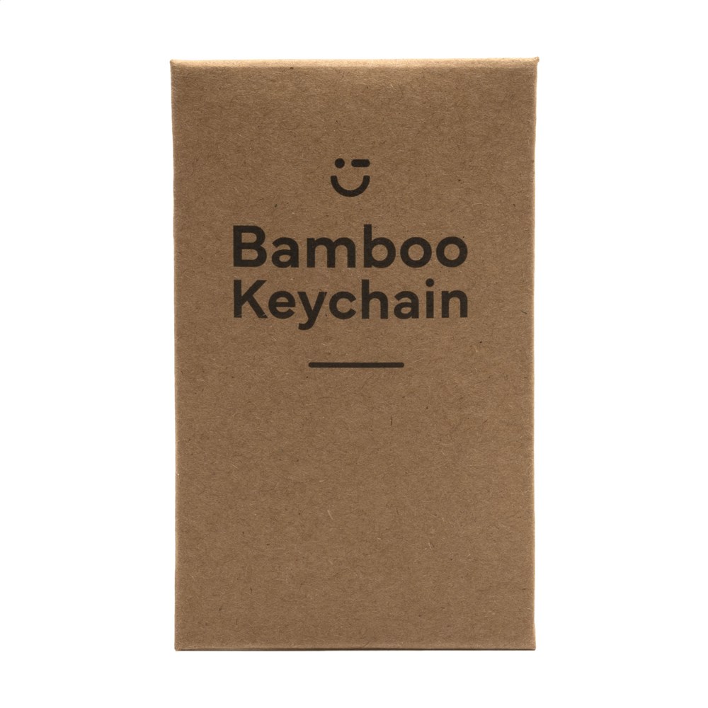 Bamboo Key Rectangle keyring