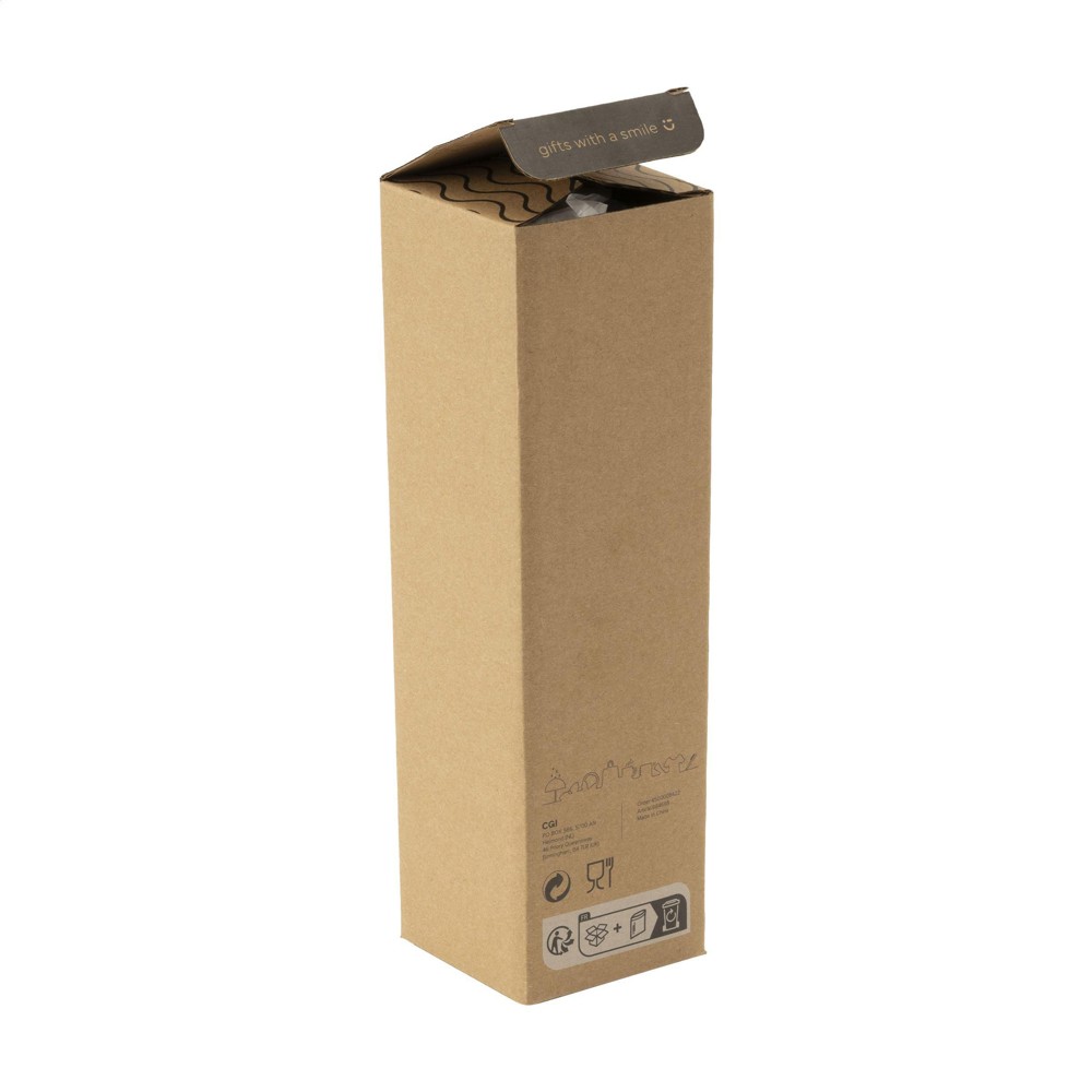 Frosted Bottle RCS Recycled Steel 500 ml thermo bottle