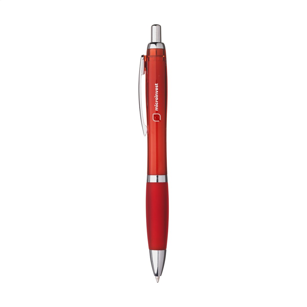 Athos Solid GRS Recycled ABS pen - red