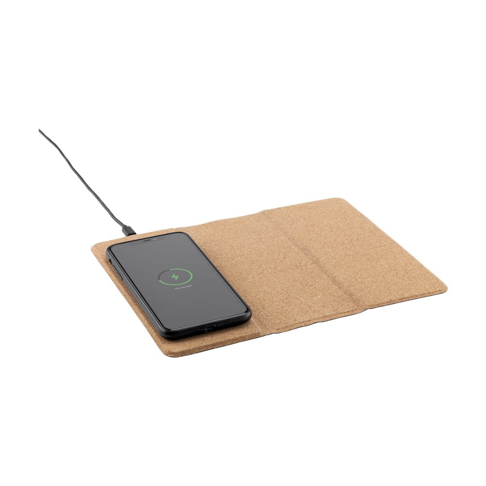 Cork Wireless Charging Mousepad Cork Wireless Charging Mousepad