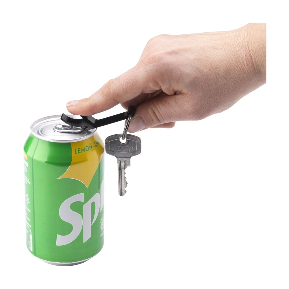 Opener GRS Recycled Aluminium keyring