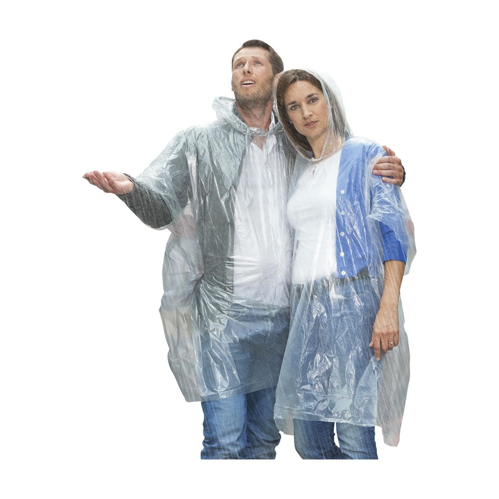 Clear poncho/raincoat