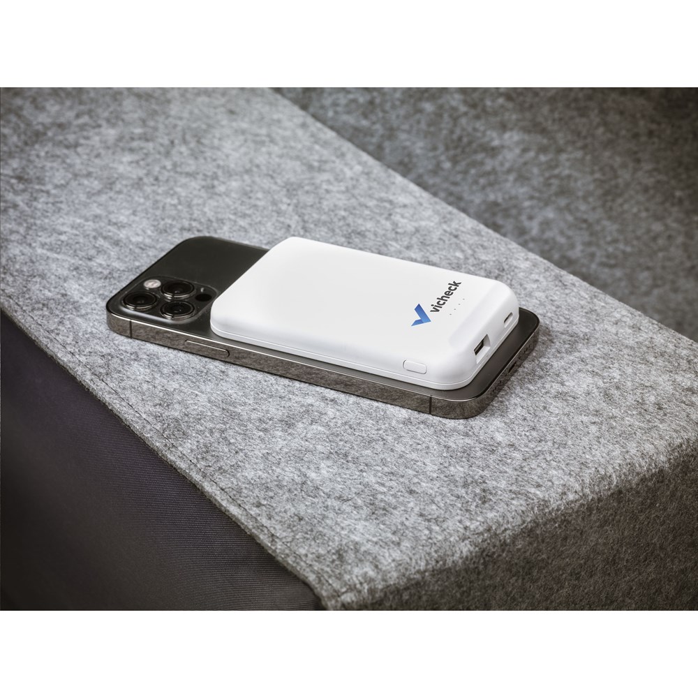 Force Magnetic RCS Recycled Wireless Powerbank 5000 Force Magnetic RCS Recycled Wireless Powerbank 5000