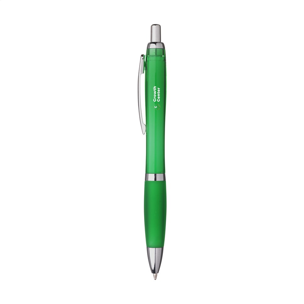 Athos Solid GRS Recycled ABS pen - green