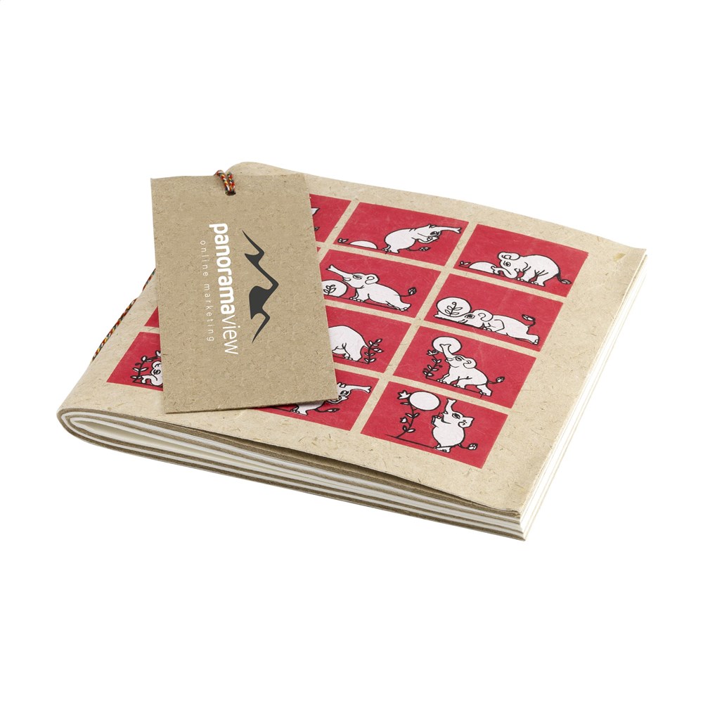 Elephant Poo Paper Notebook Large