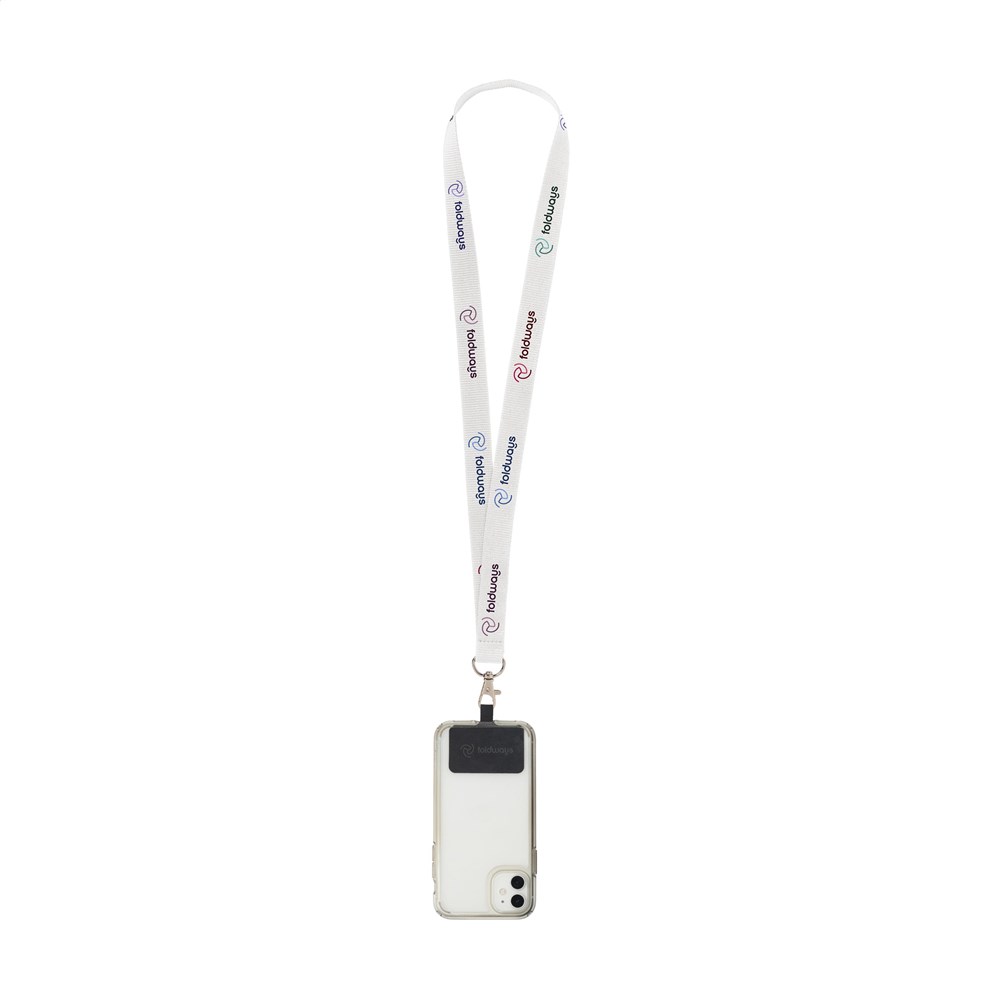 Lanyard Sublimation RPET 2 cm with Patch keycord