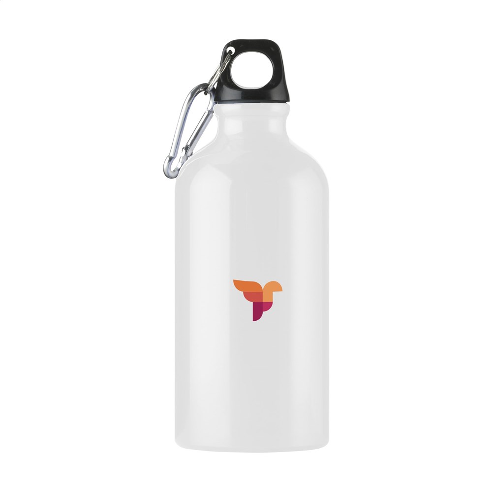 AluMini GRS Recycled 500 ml water bottle - white