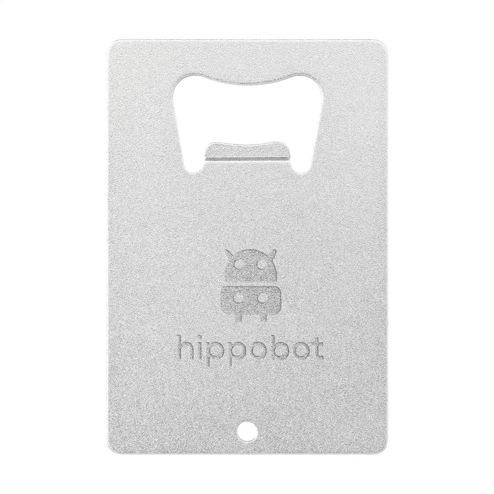 Carta Opener GRS Recycled Alu bottle opener - silver