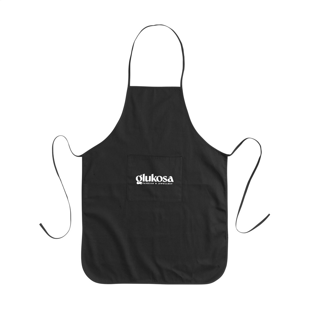 Apron Recycled Cotton (170 g/m²) - black