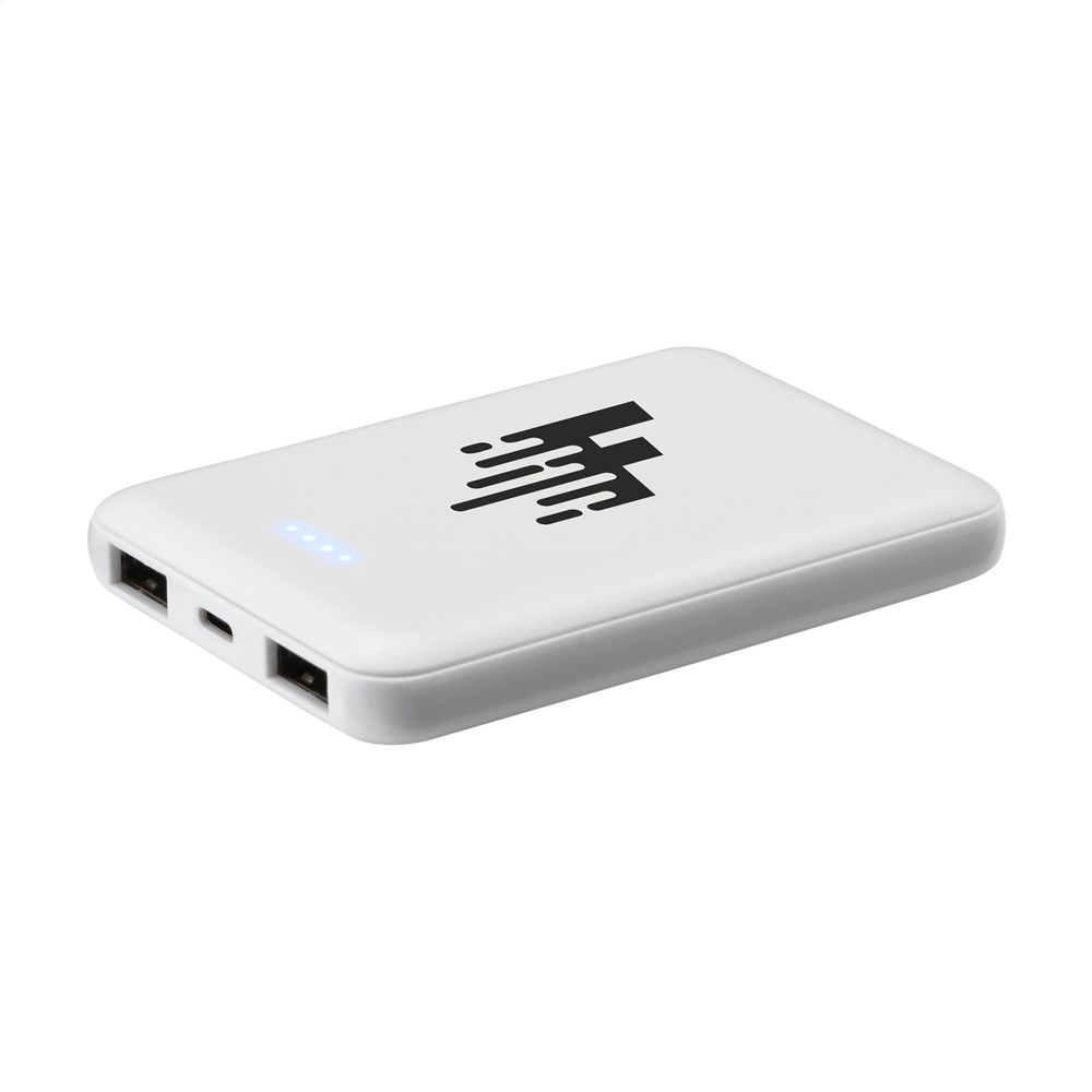 PocketPower 5000 RCS Recycled Powerbank charger - white