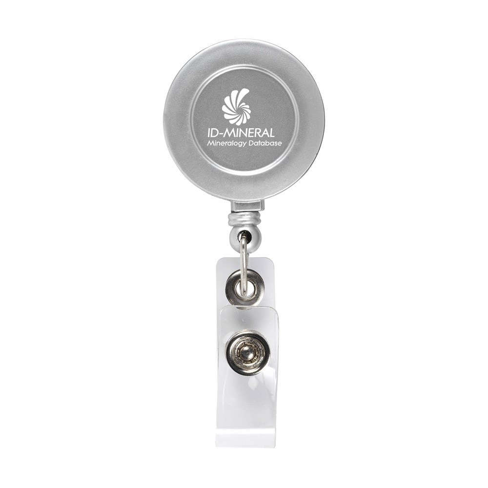 BadgeClip badge holder - silver