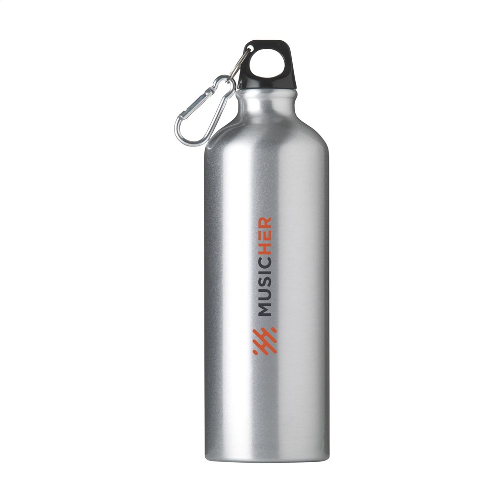 AluMaxi GRS Recycled 750 ml water bottle - silver